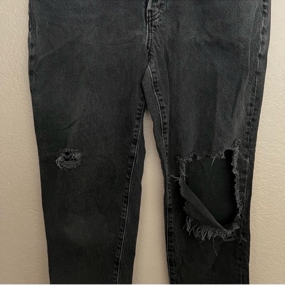 Free People Good Times Relaxed Skinny Jeans in Black Size: 30 - Picture 8 of 15